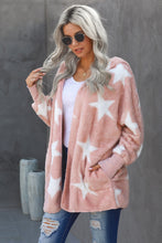 Load image into Gallery viewer, Star Pattern Fuzzy Coat
