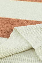 Load image into Gallery viewer, Plus Size Striped V-Neck Sweater
