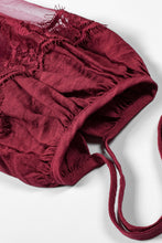 Load image into Gallery viewer, Perfectly Sheer Mesh Blouse with Lace Detail DIBS PERFECTLY
