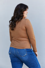Load image into Gallery viewer, Zenana Full Size Round Neck Long Sleeve Top
