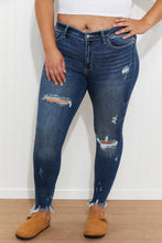 Load image into Gallery viewer, Judy Blue Winnie Full Size Mid-Rise Destroyed Skinny Jeans
