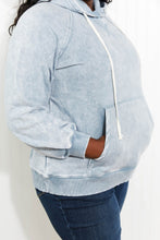 Load image into Gallery viewer, Zenana New Friends Full Size Acid Wash Fleece Hoodie
