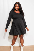 Load image into Gallery viewer, White Birch Missing Link Full Size Long Sleeve Dress
