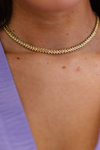 Load image into Gallery viewer, Very Captivating Gold-Plated V-Chain Necklace
