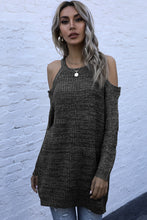 Load image into Gallery viewer, Cold Shoulder Long Sleeve Sweater
