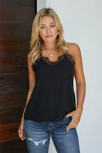 Load image into Gallery viewer, Lace Trim V-Neck Cami
