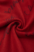 Load image into Gallery viewer, Breaking The Mold Letter Print Scarf

