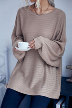 Load image into Gallery viewer, The Perfect Slouchy Sweater In Khaki
