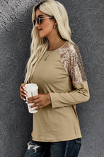 Load image into Gallery viewer, Sequin Shoulder Top
