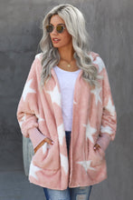 Load image into Gallery viewer, Star Pattern Fuzzy Coat
