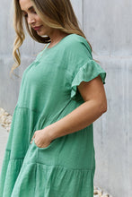 Load image into Gallery viewer, HEYSON Sweet As Can Be Full Size Textured Woven Babydoll Dress
