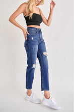 Load image into Gallery viewer, Muselooks High-Rise Distressed Cropped Jeans
