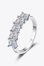 Load image into Gallery viewer, Romantic Surprise 2 Carat Moissanite Rhodium-Plated Ring
