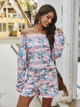 Load image into Gallery viewer, Long Sleeve Drawstring Romper
