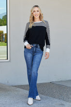 Load image into Gallery viewer, Sew In Love Full Size Striped Dolman Sleeve Knit Top
