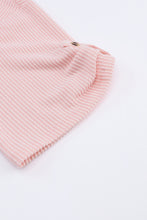 Load image into Gallery viewer, Round Neck Ribbed Long Sleeve Blouse with Pocket
