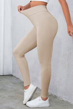 Load image into Gallery viewer, Crisscross Detail Wide Waistband Leggings
