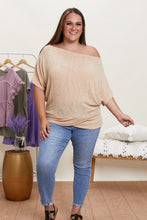Load image into Gallery viewer, White Birch Expect the Best Full Size Off-Shoulder Top
