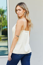 Load image into Gallery viewer, Zenana Adjustable Strap Cowl Neck Cami

