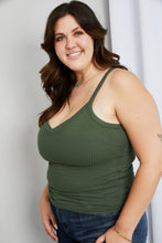 Load image into Gallery viewer, Zenana Full Size V-Neck Ribbed Cami
