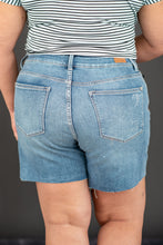 Load image into Gallery viewer, Judy Blue Elena Full Size High-Waist Cutoff Shorts
