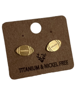 Football Gold Studs